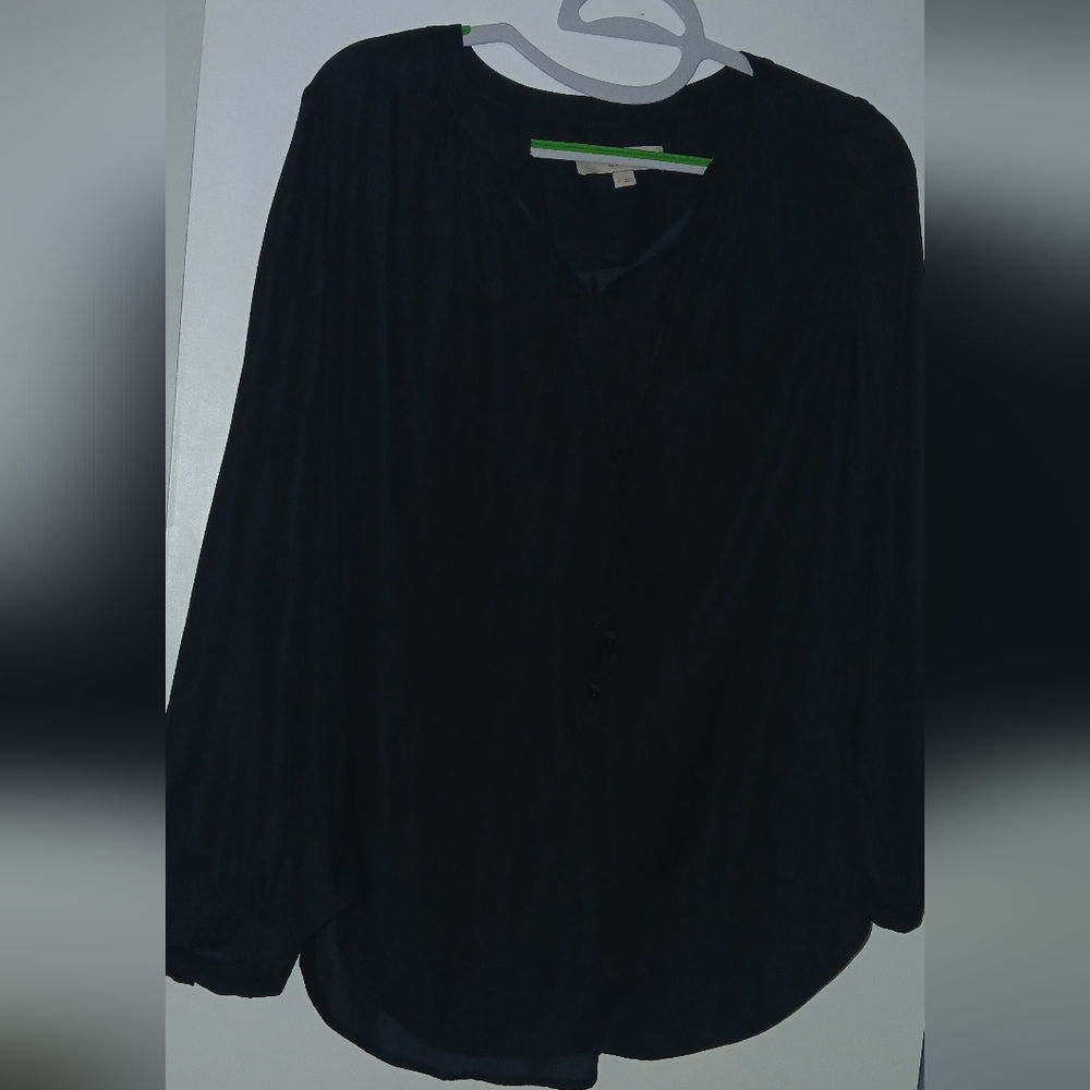 Loft Elegant Black Blouse